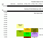 PMX Programming Schedule